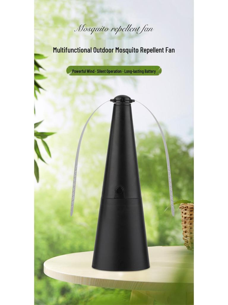 Desktop Fly Repellent Fan: Safe, Effective, Mosquito and Fly Deterrent with Safe Blades