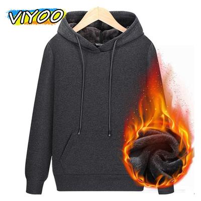 Spring Autumn Women's Men's Fashion Healthy Clothing Thick/Thin Hoodies Hooded Coat Pullover Sweatshirts Cotton Sportswear Thermal Clothes For Men