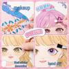 Princess Makeup Bag & Sticker Set - Cute DIY Dress-up Toy for Kids
