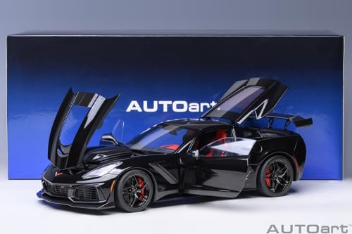 AUTOart 1/18 Chevrolet Corvette (C7) ZR1 Black (Finished Model)