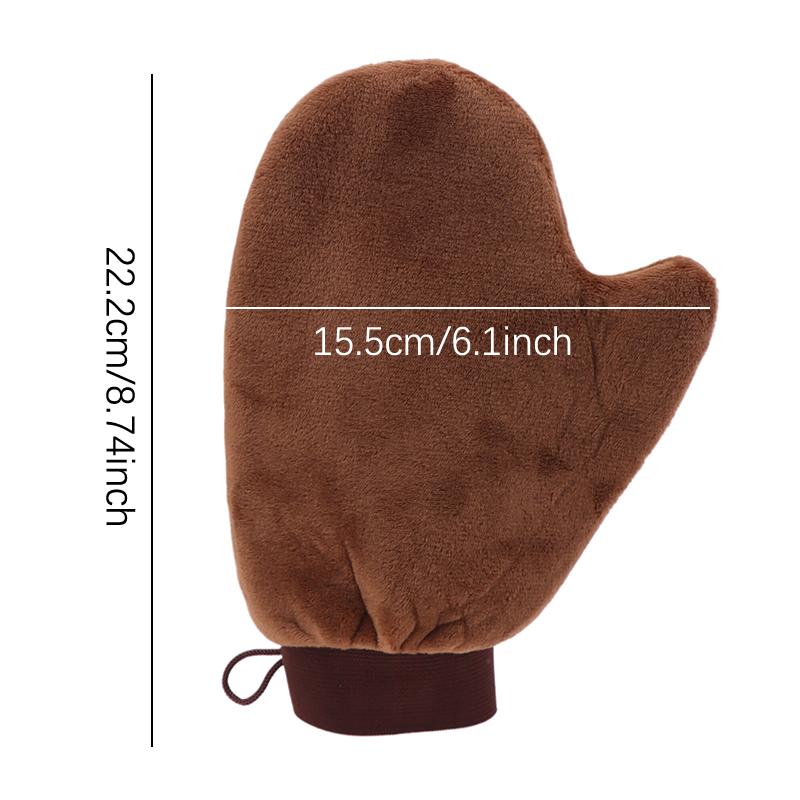 1Pcs Finger Glove Reusable Body Self Tan Glove Applicator Tanning Gloves Cream Lotion Mousse Body Cleaning Glove Self Tanner