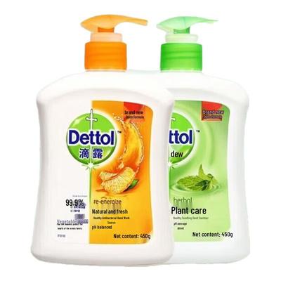 Healthy Antibacterial Hand Wash - Plant Care & Natural Fresh (4x450g)