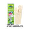 Food Safe Kitchen Rubber Gloves White Large | Cooking Dishwashing Household Gloves