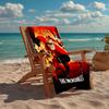 Ultra-Soft Beach Towel with The Incredibles Theme,Ideal for Pool - Camping, Diving - Perfect Travel Essential, Vibrant Beach Towel.