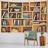 Bookshelf Book Tapestry Wall Hanging Family Bedroom Decoration Polyester Fabric Bohemian Bedspread Art Printing
