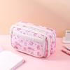 Cartoon Cute Capybara Pencil Case Students Multi-Functional Pen Bag Stationery Storage Box Large Capacity Stationery Box