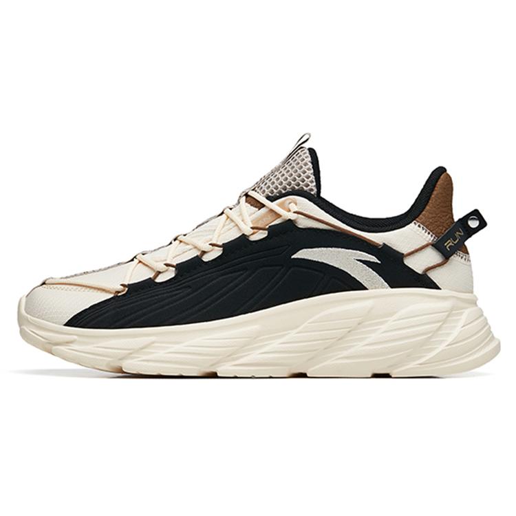 

New Anta Running Collection Low Top Running Shoes Men s White Black Brown 112245573-2 41
