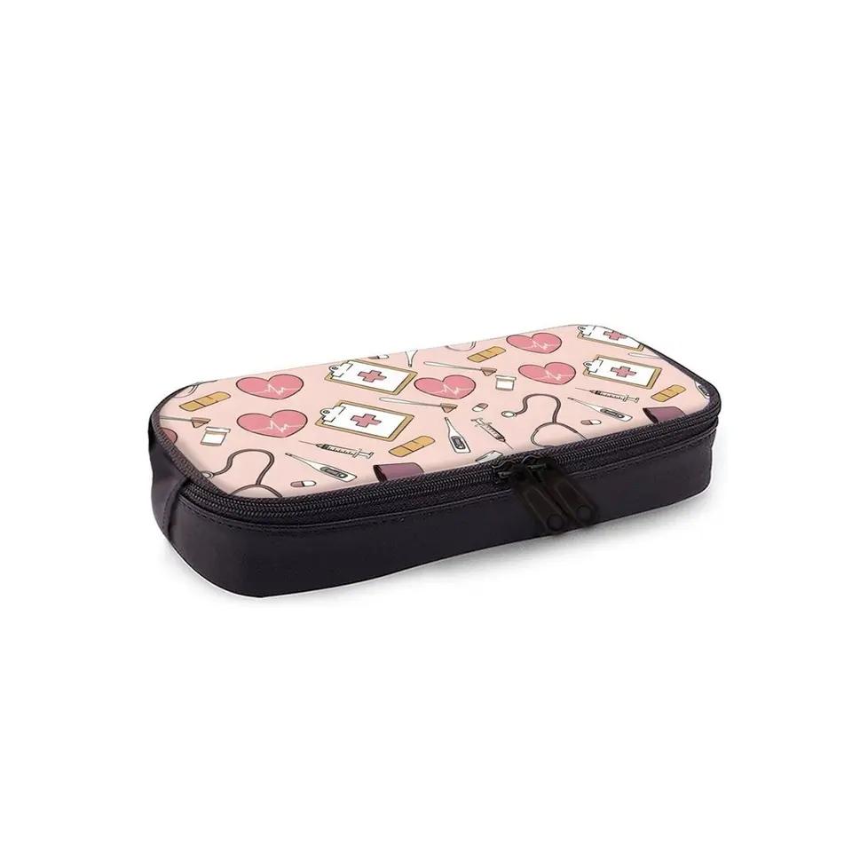 Medical Care Print Single Layered Pencil Case for Boys/Girls Best Gift Cartoon School Supplies Children