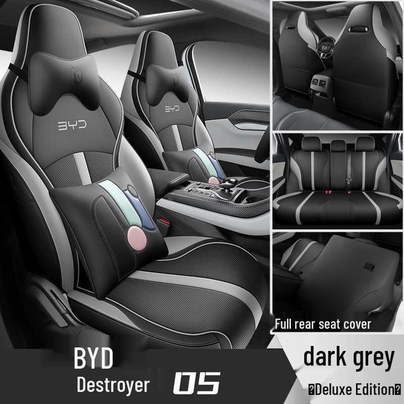 All-Season Universal Seat Covers & Cushions for BYD Destroyer 05 – Full Coverage