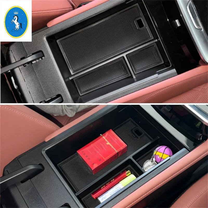Auto Interior Styling Central Storage Box Pallet Armrest Container Box Cover Door Armrest For Changan Cs55 Plus 2nd  - 2024