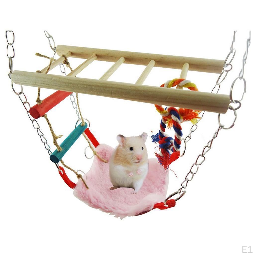 Toy for Small Parrot Bird Bridge