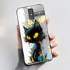 Cute Cartoon Case For ZTE Blade A32 Coque Capa Printing Shell Fundas BladeA32 Protective Cover Soft Silicone Black Casing Covers