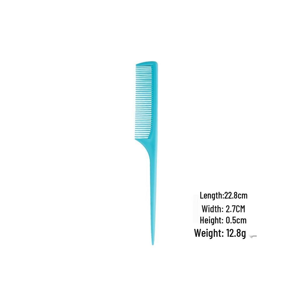 Girls' Pointed Tail Comb with Fine Teeth for Hairdressing, Styling, and Braiding