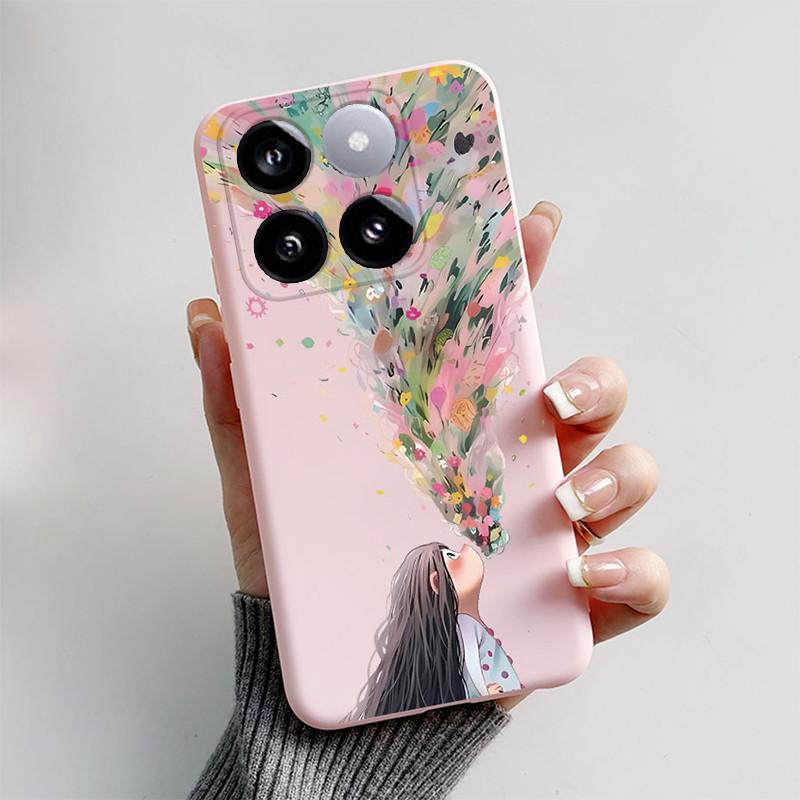 For Xiaomi 14T Pro Case Cute Astronaut Butterfly Cover Silicone Soft Phone Case For Xiaomi Mi 14T Pro Mi14T Fundas 6.67'' Bumper
