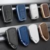 For VW Volkswagen Golf 7 MK7 Tiguan MK2 For SEAT Ateca Leon FR 2 Ibiza Golf 8 MK8 For Skoda Octavia Metal Leather Key Cover Case