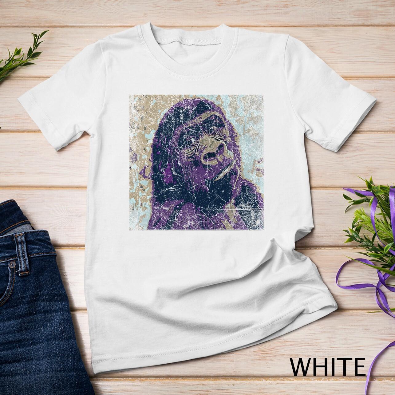 Gorilla Chimp Chimpanzee for Men Women Unisex T-Shirt Mens Womens Tees Top S