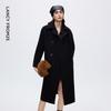 LANCI Vintage Wool Blend Lapel Coat