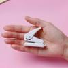Mini Puncher Paper Capacity 8 Sheets Single Round Hole Puncher Aperture Diameter 0.24'' (6mm) for DIY Binder Paper Card