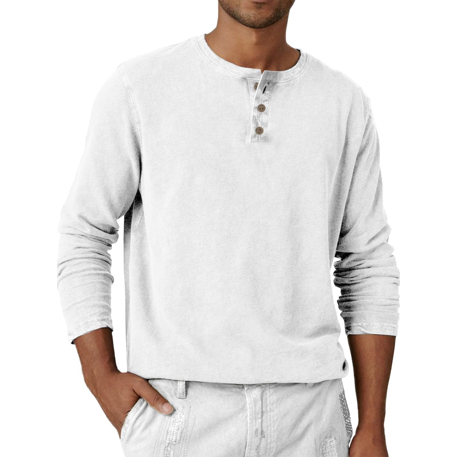 

Мужская свободная повседневная толстовка с длинными рукавами, лацканами и застежкой-молнией L белый