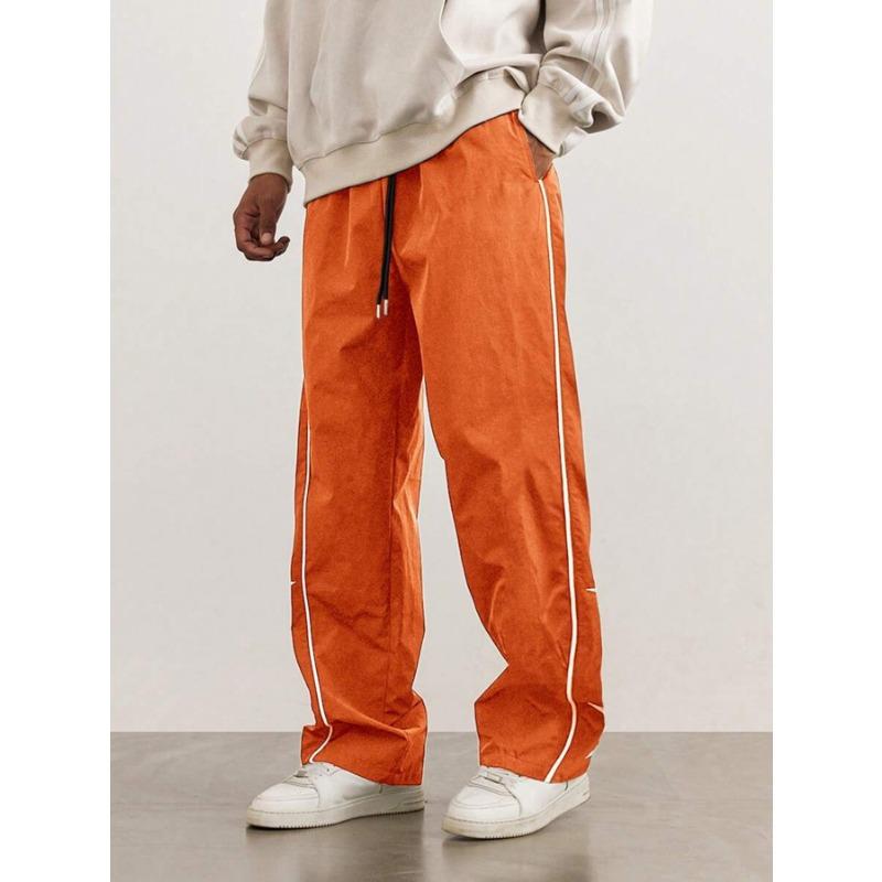 Men's Solid Color Cotton Chino Trousers