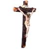 Kruzifix/Jesus Christus/Kreuz Jesus/Gekreuzigtes Jesus-Idol für Zuhause/Wohnzimmer/Gebetsraum/Geschenk (Mehrfarbig, 2,5 x 6,7 x 11,5 Zoll)