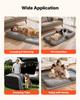 Human Dog Bed, 1810 x 1110 x 240 mm Orthopedic Memory Foam Human Sized Dog Bed, Humans Pet Beds with Side Pocket, Handle & Zipper, Removable
