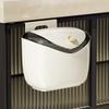 Hanging Small Trash Can Wall Mounted Punch   Kitchen Compost Bin with Lid for Counter Top Under Sink Bathroom Living Room