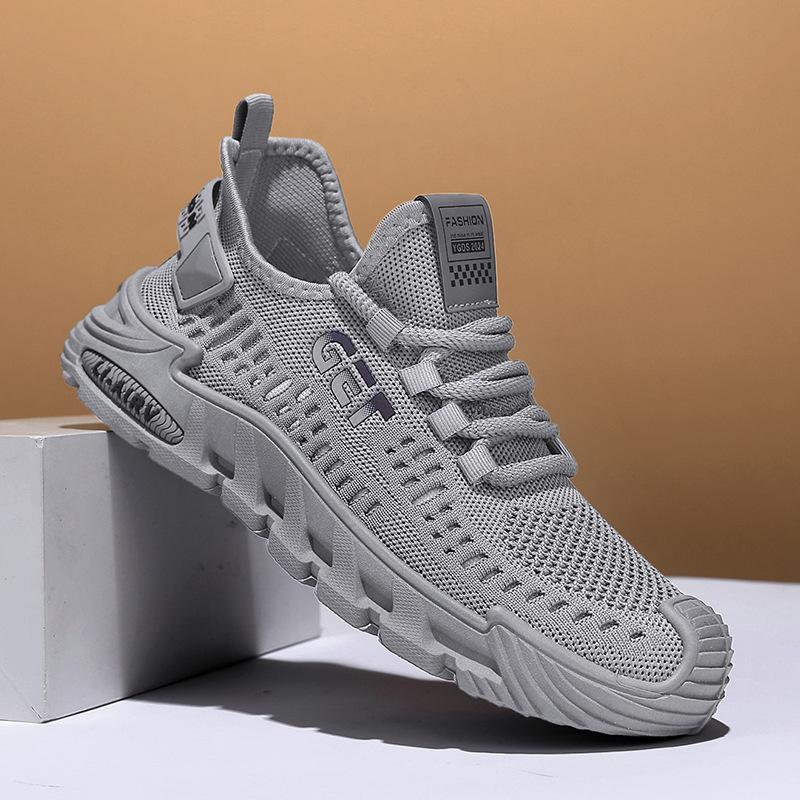Herrenschuhe 2025 Frühling neue Mode Jugendtrend Outdoor Reise Freizeitschuhe Mesh bequem Sportschuhe