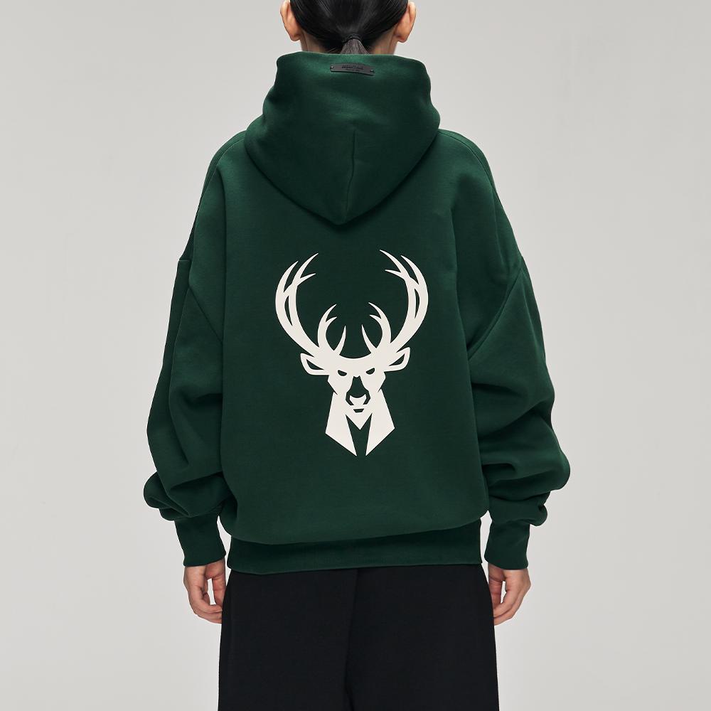 Fear of God Essentials Bucks Sport Hoodie Forest Men Tops Green 192NB256414F