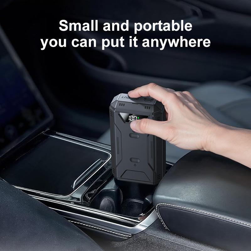 Car Battery Jump Starter Digital Display Portable Car Battery Booster Charger 26800mAh Power Bank Emergency Battery Booster