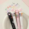 Chenxi Cartoon Cat Paw Multi-Color Ballpoint Pen for Students