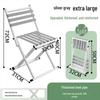 Waterman Commercial Foldable BBQ Table & Seating