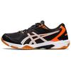 Gel Rocket 10 2E Wide Black Shocking Orange Men Sneakers 1071A081-011