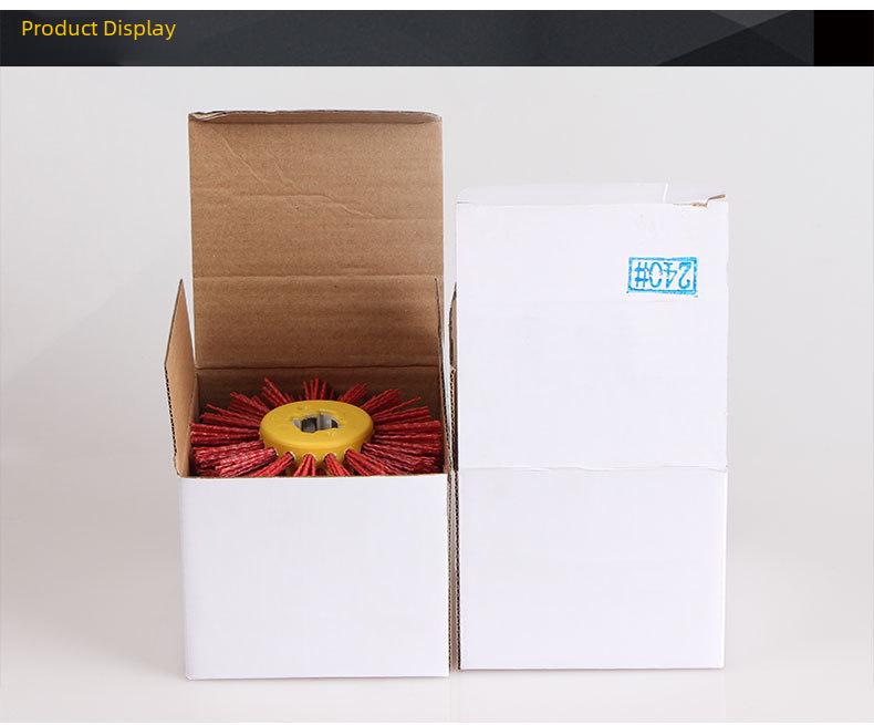 Cross-Border Abrasive Wire Drawing Sisal & Horsehair Polishing Brush for Wood Restoration & Deburring