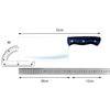 8 Inch Chopper Knife Powder High-Speed Steel Blade G10 Handle Sharp Chop Slicing Cleaver Kitchen Knife Meat And Poultry Tools