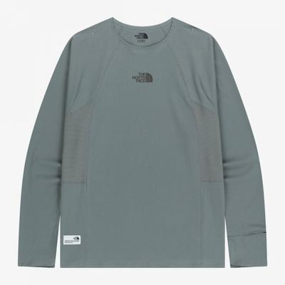 Speedon Long Sleeve Round Tee Nt7tr53k Gray