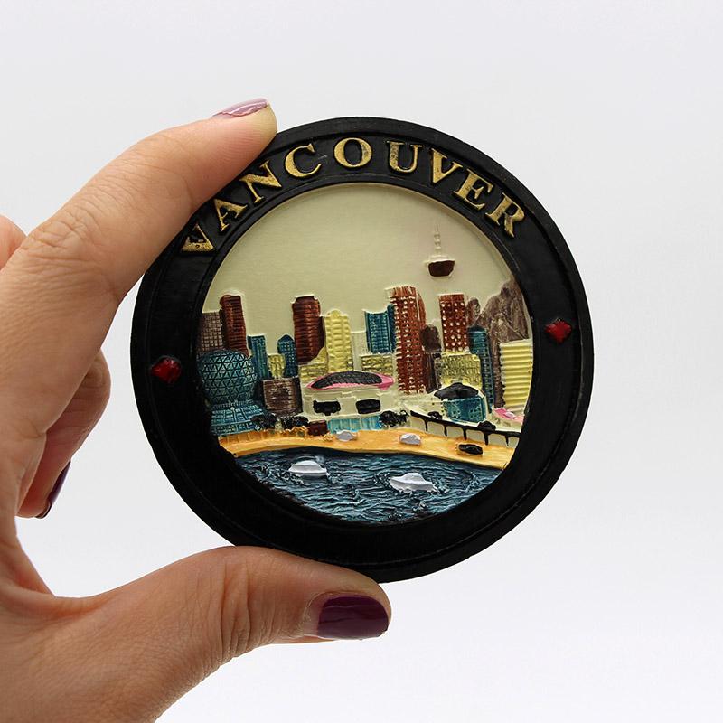 Refrigerator sticker world tourism souvenir Canada Vancouver Egypt cat France Thailand Sweden horse Ireland man fridge magnet