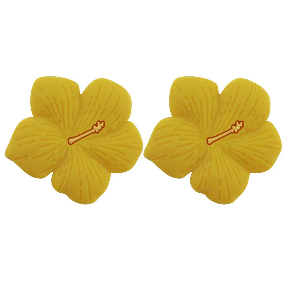 

8Pcs New Flowers Silicone Focal Beads For Jewelry Making DIY Decoration KeyChain Necklace Bracelet Accessories 8pcs
