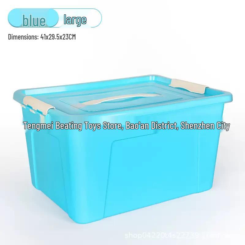 Children's Building Blocks Organizer: Science Education Storage Box & Bucket