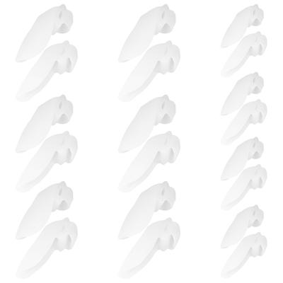 10 Pereți Separator de Degete Gel Silicon Protector Monturi Corector Rezistent la Abraziune Tratament Sănătate Picioare