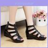 Elegant Summer New Retro Roman Shoes With Rivets For The Modern Fashion-forward Woman