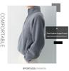 Women's Velvet Fluffy Hoodie: European American Autumn/Winter Style, Solid Color, Fashionable, Versatile Casual Top