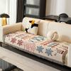 Cartoon Sofa Cushion Seat Cushion Retro Alley Colored Sofa Towel One Piece Sofa Cover Autumn And Winter Non-Slip Sofa Cover