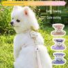 Pet Leash & Small Dog Harness for Cats, Teddy & Bichon
