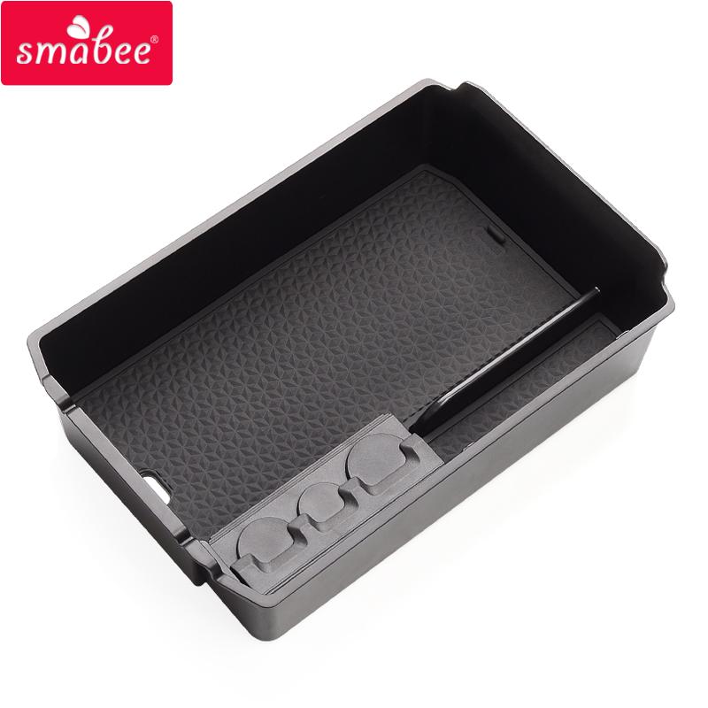 Smabee Car Central Armrest Storage Box for MITSUBISHI ECLIPSE CROSS 2018 2019 Tray Stowing Tidying Interior Accessories
