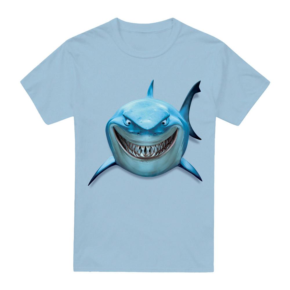 Finding Nemo Bruce Shark Smile T-Shirt Light Blue M
