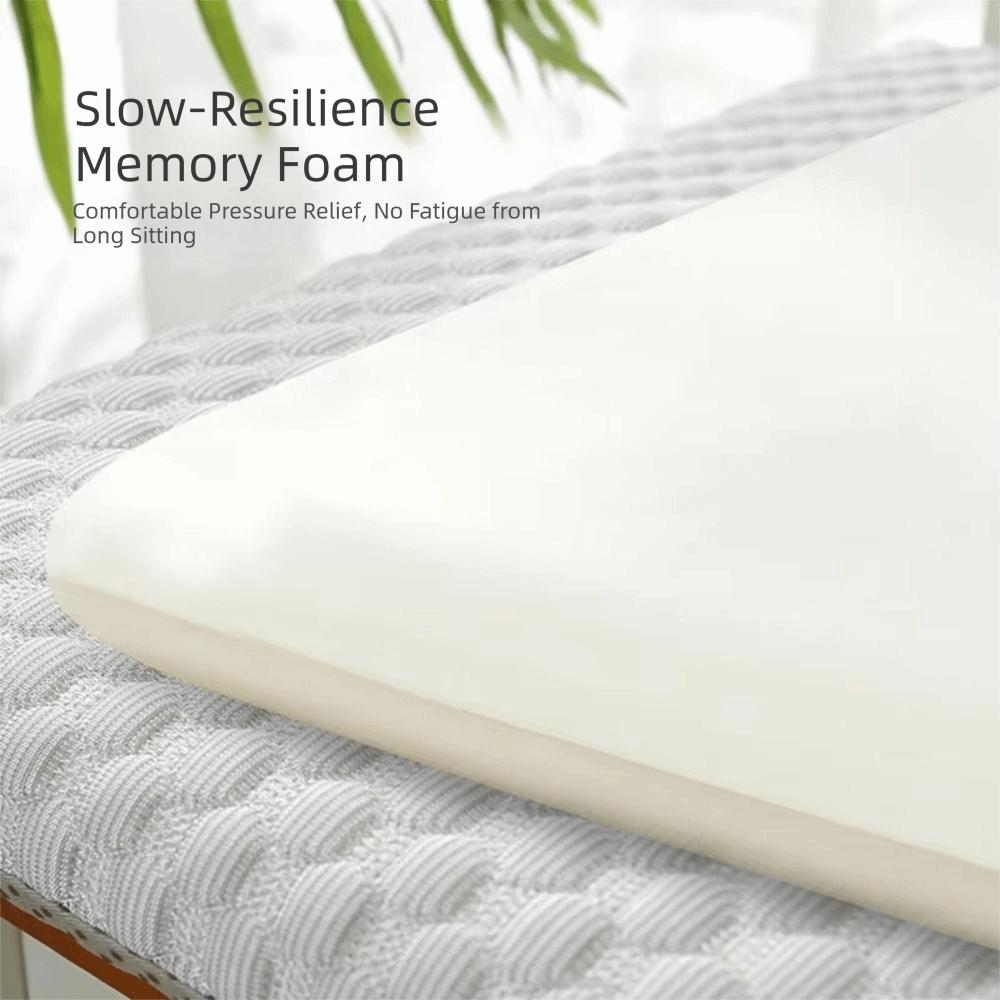 Slow Rebound Summer Seat Mat 45D Sponge Ergonomic Support Cushion Soft Butt Pads Living Room
