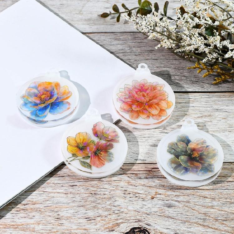 Christmas Round Ornament Resin Mold 4Pcs Silicone Pendant Mold for Festive Jewelry and Christmas Decoration Crafting