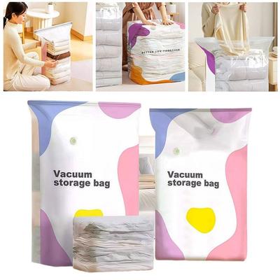 Large Capacity Seal Compression Bag No Pump Clothes Blankets Organizer  Travel Accessories