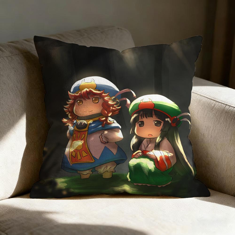 H-Hakumei And Mikochi ANIME Pillow Case Pillowcase, Double-sided Printed, Sofa Cushion, Bedroom Headboard Pillow